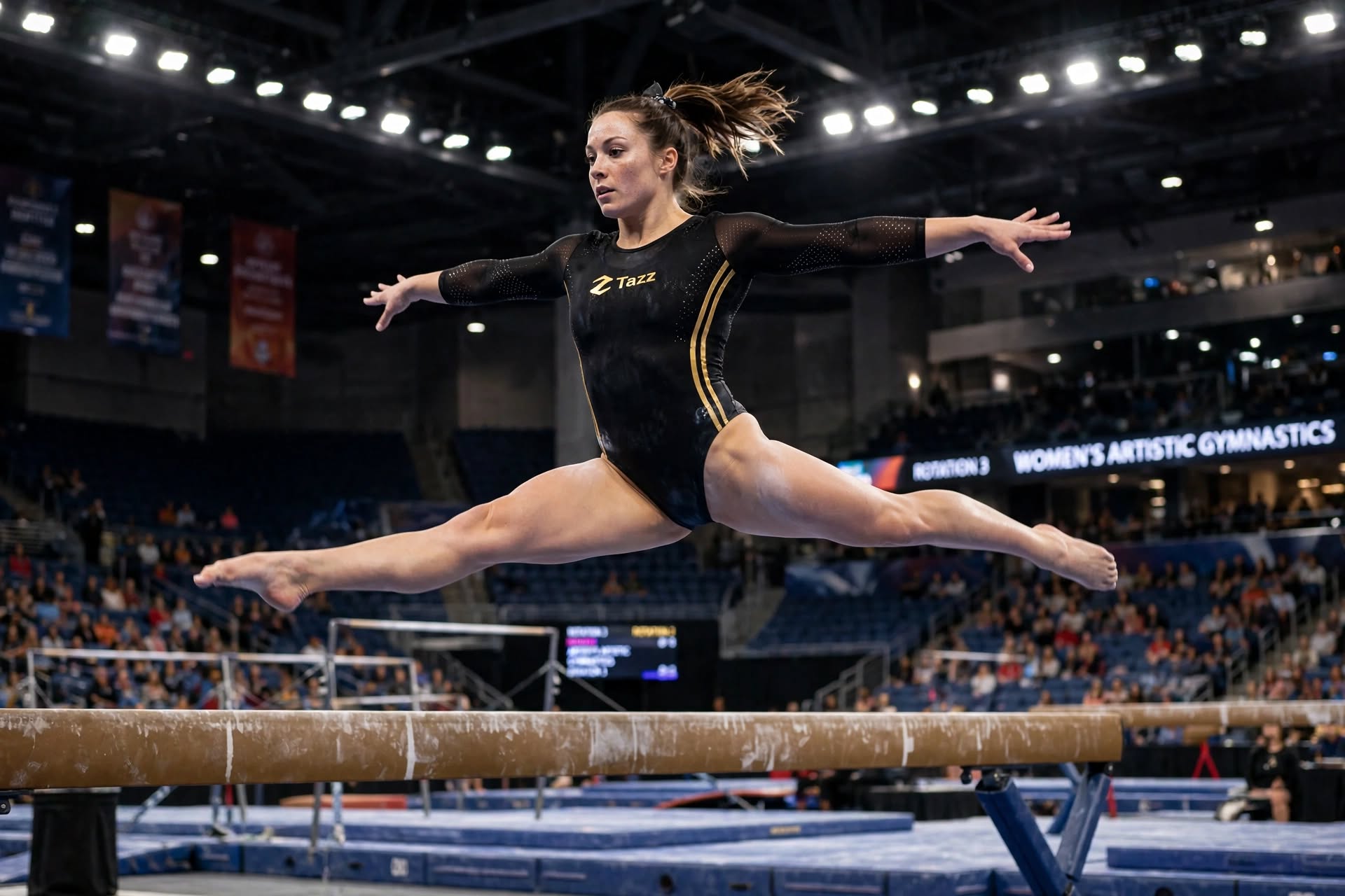 Gymnastics in the Tazz collection